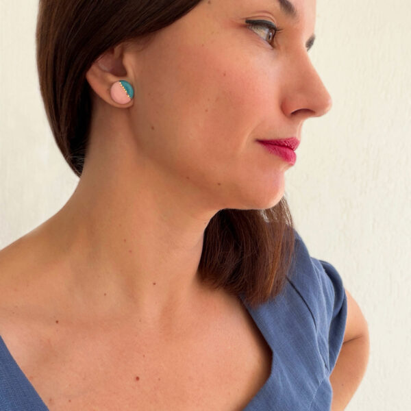 Pendientes Ilusión 9 Pendientes Ilusion Rosa