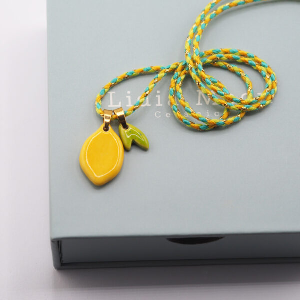 Collar Limon con Cuerda